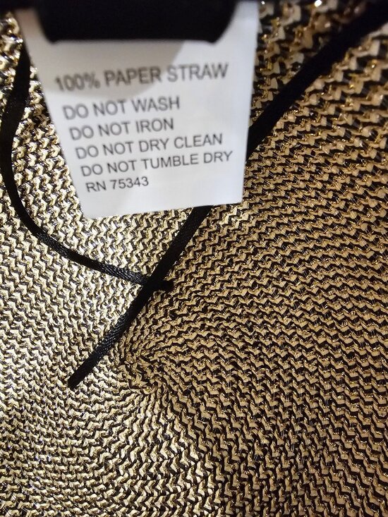 Renato Balestra Hat, 100% Paper Straw main image 5